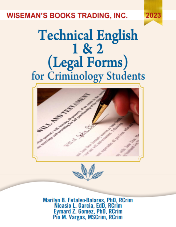 Technical English 1&2 Legal Forms